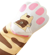Single Microwave Cotton Tiger Cat Paws Oven Mitt Insulation Glove - New - £11.78 GBP