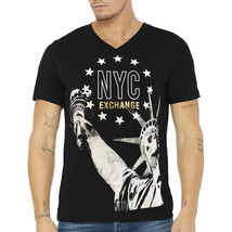 Nwt Statue Of Liberty New York City Men&#39;s Black Short Sleeve T-SHIRT Size Xl - £10.54 GBP