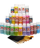 Apple Barrel 13430 Acrylic Paint Kit – 34 Piece Set with Brushes &amp; Lessons - €59,94 EUR