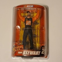 Nascar Winner&#39;s Circle 6&quot; Tony Stewart Figure MIB Black and Orange Race Suit - £7.55 GBP