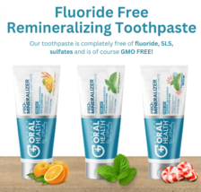 Nano hydroxyapatite Toothpaste Fluoride-Free, Pro Mineralizer Toothpaste: - $380.79 MXN