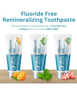 Nano hydroxyapatite Toothpaste Fluoride-Free, Pro Mineralizer Toothpaste: - $380.79 MXN