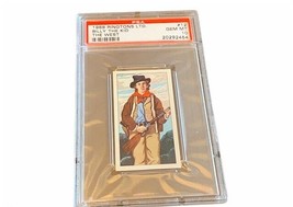 Billy The Kid Ringtons 1968 LTD Cowboy Western Card PSA 10 West GEM MINT Pop 2  - £4,379.28 GBP