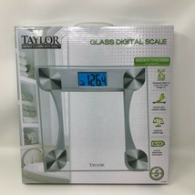 Taylor 440 lb Digital Glass Scale with Weight Tracking - £23.20 GBP