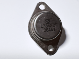 L7812CT SGS Fixed 12V 1A Linear Voltage Regulator TO-3 - $4.00