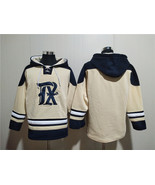 Men&#39;s Texas Rangers Blank Cream Ageless Must-Have Lace-Up Pullover Hoodie - $75.99