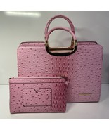 DASEIN Pretty Barbie Pink Designer Handbag Purse AND Wallet EXC - $44.52