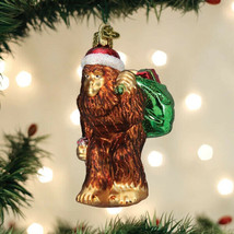 An item in the Everything Else category: OLD WORLD CHRISTMAS SANTA SASQUATCH GLASS CHRISTMAS ORNAMENT 24213