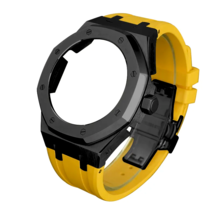 Casioak Steel Case MOD Kit for Shock G-SHOCK GA2100 GA2110 Black Yellow ... - $80.69