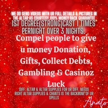 Luck Millions Fast Money Wealth Luck Abundance Spell Attract Money Fast Luck - $660.00