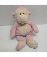 Ty Pluffies Baby Pink Dangles Monkey Beanie Plush Sewn Eyes 10&quot; Tylux 2007 - €63,47 EUR