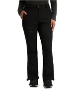 Roxy Womens Snow Pants Black Softshell Gaiter Adjustable Waist Heavyweight - $1,267.43 MXN