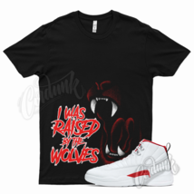 Black WOLVES T Shirt for J1 12 Twist University Red Metallic White 1 4 11  - £20.17 GBP+