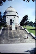1964 Canton OH, McKinley Memorial Exterior Front View Kodachrome 35mm Slide - £2.33 GBP