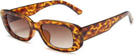 JFAN Rectangular Sunglasses For Women Men Vintage Square Frame UV400 Protection  - £36.95 GBP