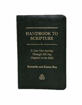 Handbook to Scripture: A One-Year Journey Through 365 Key Chapters in the Bible  - £29.86 GBP