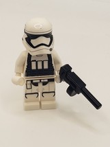 LEGO Star Wars First Order Heavy Assault Stormtrooper BLASTER  75178 C0521 - £4.73 GBP