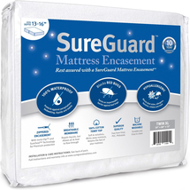 Twin XL (13-16 In. Deep) Sureguard Mattress Encasement - 100% Waterproof... - $105.92