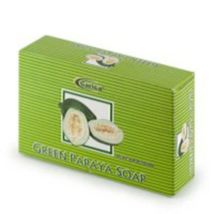 6 bars Carica Green Papaya Body Scrub Soap, 90g skin lightening,brightening - $79.99