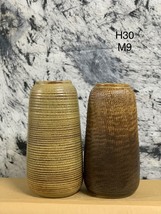Pottery vase flower vase handmade in Vietnam H 30 cms - £95.14 GBP