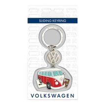 Official Volkswagen VW Campervan Sliding Metal Keychain - £6.28 GBP
