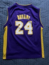 Adidas NBA Los Angeles Lakers Kobe Bryant Jersey 24 Men’s Large Purple - £39.76 GBP