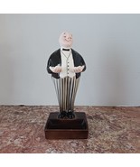 Vintage Porcelain Butler Business Card Holder c. 1960s - £92.46 GBP