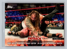 Bray Wyatt Randy Orton #35 2018 Topps WWE Road To Wrestlemania WWE - £1.55 GBP