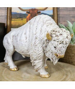 Ebros Native American Sacred White Bison Buffalo Decor Resin Figurine 8.... - $582.14 MXN