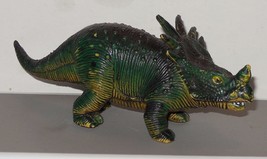 Vintage Pretend Play 5&quot; Dinosaur Styracosaurus Prehistoric Toy - $9.55