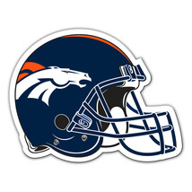 NFL Denver Broncos 12 inch Auto Magnet Helmet Shaped by Fremont Die - £13.21 GBP