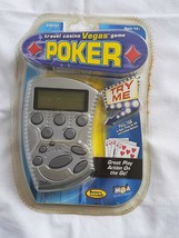 VTG Poker Handheld Game - Travel Casino Vegas Electronic Game NIP 2000 NEW - £8.84 GBP