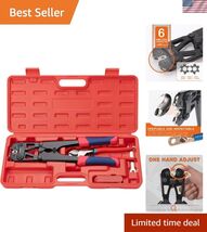 Battery Cable Lug Crimping Tool for 8, 6, 4, 2, 1, 1/0 AWG Copper Cable ... - $81.68