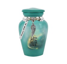 I Love You To The Moon And Back Mini Urn - Love Charms™ Option - £15.77 GBP