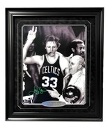 Larry Bird Signed Framed Celtics 16x20 w/ Auerbach Cigar Autograph Fanat... - £402.31 GBP