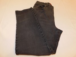 Gloria Vanderbilt Jeans Women&#39;s ladies Pants Denim Size 12 Short Jeans Faded Blk - £16.43 GBP