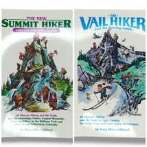 Vintage Lot Of 2 Hiking Guide Books Mary Ellen Gilliland Summit And Vail Hiker  - £15.63 GBP