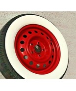 For 14 Inch Rims 3&#39;&#39; Wide Whitewall Topper Tire Trim Insert Firestone Style - $77.59