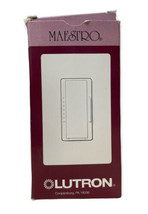 Lutron Maestro 120 volt Ivory 600 W 1Pole / 3-Way Eco Dimmer Switch MA-6... - £22.09 GBP