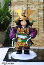 samurai , samurai doll , armor , samurai armor, Japanese doll , 鎧 , 兜 , 五月人形,  人 - £164.44 GBP