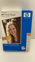 New 100-Pack Genuine HP Q1990A Premium Photo Paper  Glossy  4 x 6 w/tab  Sealed - £6.27 GBP
