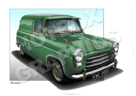 Ford 300E Thames Personalised Illustration Of Your Anglia Popular Hot Rod - £20.64 GBP