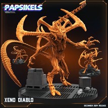 3D Printed Papsikels Xeno Diablo 28mm 32mm - $22.21+