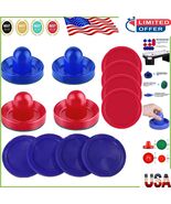 Family Fun Air Hockey Set: 4 Pushers, 8 Pucks, Perfect for Kids and More - $490.10 MXN