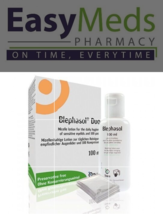 Blephasol Duo: 100ml Blephasol &amp; 100 cotton pads Blepharitis Preservativ... - £17.35 GBP