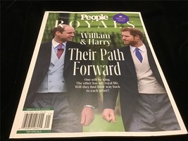 People Magazine Special Issue Royals William &amp; Harry Their Path Forward - £9.39 GBP