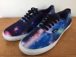 Vans Off The Wall Low Profile Cosmic Galaxy Stars Sneakers Mens 6.5 Womens 8 - £39.33 GBP