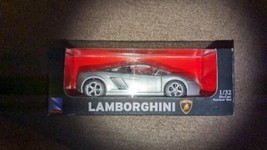 Lamborghini Gallardo NewRay City Cruiser Diecast 1:32 Scale Silver - $29.69