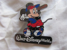 Disney Trading Spille 1739 WDW Globo Di Neve - Minnie Baseball (2000) - £7.46 GBP