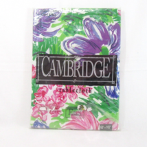 TOBIN Cambridge Floral Multicolor Cotton 60 x 102 Oblong Tablecloth - £29.85 GBP